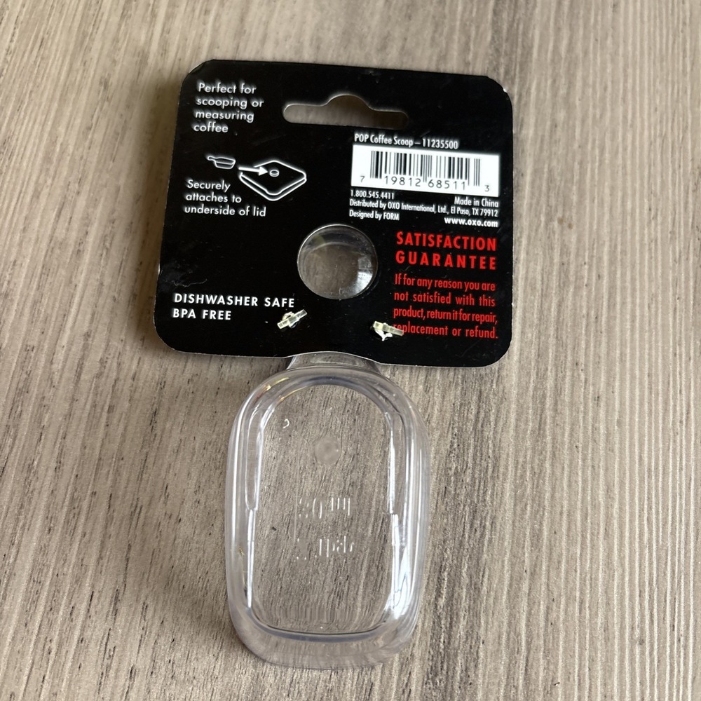 New OXO Good Grips POP Container 2Tbsp Scoop, Clear - Picture 2 of 4